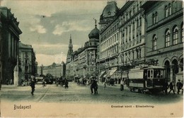 * T2/T3 Budapest VIII. Erzsébet Körút (Blaha Lujza Tér), Villamos A Boráros Tér Felé (EK) - Zonder Classificatie