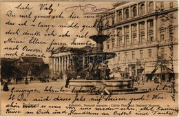 T2 1905 Budapest VIII. Kálvin Tér, Gyógyszertár, Szökőkút - Zonder Classificatie