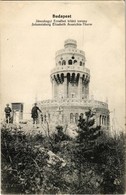 T2/T3 1913 Budapest XII. Jánoshegy, Erzsébet Kilátó, Kilátótorony. Kiadja Kozár Mihály Vendéglős (EK) - Non Classés