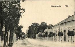 T2 1926 Budapest XV. Rákospalota, Fő út, Villamos - Zonder Classificatie