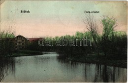 T2/T3 1907 Siófok, Park Részlet (EK) - Non Classés