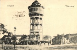 T2 1924 Szeged, Víztorony, Piac - Zonder Classificatie