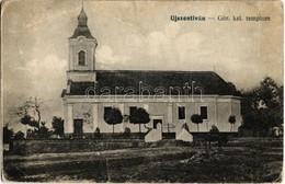 * T3 Újszentiván, Görögkeleti (szerb Ortodox) Templom (gyűrődés / Crease) - Non Classés