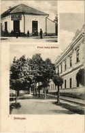 * T2/T3 1918 Belényes, Beius; Pável Leányintézet, Morschl János üzlete / Girl School, Shop  (Rb) - Sin Clasificación