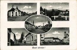 T2/T3 Élesd, Alesd; Mozaiklap / Multi-view Postcard (EK) - Non Classés