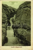 T2 1929 Fogarasi-havasok (Fogarasi Kárpátok), Muntii Fagarasului; Nagy-Árpás Vízesés / Cascada Arpasul-mare / Waterfall - Non Classés