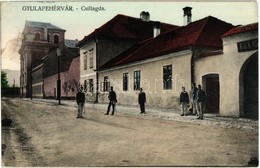 T2 Gyulafehérvár, Alba Iulia; Csillagda, Cs. és Kir. Kis Gyalogsági Laktanya, Batthyáneum Könyvtár, Katonák / K.u.k. Kle - Non Classés