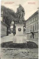 ** T4 Herkulesfürdő, Baile Herculane; Herkules Szobor, M. G. 429. / Statue (vágott / Cut) - Non Classés