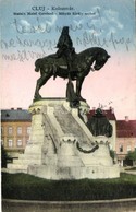 T3 Kolozsvár, Cluj; Mátyás Király Szobor / Statue Of King Matthias (EK) - Non Classés