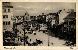 ** T2/T3 Marosvásárhely, Targu Mures; Fő Tér, üzletek, Templomok / Main Square, Shops, Churches (EK) - Unclassified