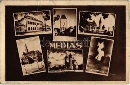 T3 Medgyes, Mediasch, Medias; Mozaiklap / Multi-view Postcard (fa) - Non Classés