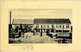 T2/T3 1917 Szinérváralja, Seini; Korona Szálloda, Piaci árusok, Fried S. üzlete. W. L. Bp. 6016. / Hotel, Market Vendors - Unclassified