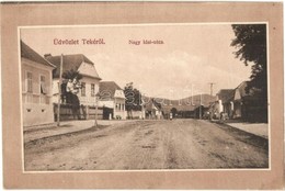 T2 1916 Teke, Tekendorf, Teaca; Nagy Idai Utca / Street - Unclassified