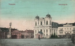 T2/T3 Temesvár, Losonczy Tér; Gerő Manó Kiadása / Square (EK) - Non Classés