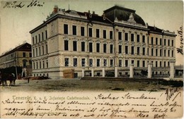 T2 Temesvár, Timisoara; Cs. és Kir. Hadapród Iskola / K.u.K. Infanterie Cadettenschule / Military School - Zonder Classificatie