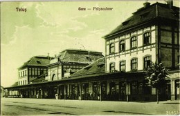 T2 Tövis, Teius; Vasútállomás / Gara / Railway Station - Unclassified