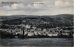 T2 1910 Zilah, Zalau; Látkép. Kiadja Seres Samu / General View - Zonder Classificatie