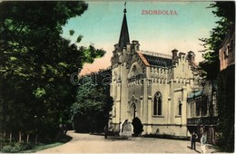 T2 1909 Zsombolya, Jimbolia; Gróf Csekonics Csitó Kastély Kápolnája / Castle's Chapel - Non Classés