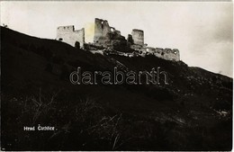 T2 1928 Csejte, Cachtice; Vár / Hrad / Castle. Photo - Ohne Zuordnung