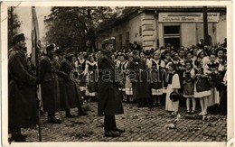 T2/T3 1938 Galánta, Galanta; Bevonulás, Központi Étterem / Entry Of The Hungarian Troops, Restaurant (EB) - Unclassified