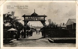 * T2/T3 1938 Ipolyság, Sahy; Katonai Laktanya / Kasarny Generala Pellé / Military Barracks  (EK) - Non Classés