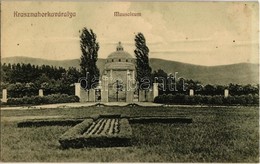 ** T2/T3 Krasznahorkaváralja, Krásnohorské Podhradie; Andrássy Mauzóleum. Kiadja Fuchs József / Mausoleum (fl) - Non Classés