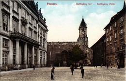 ** T1 Pozsony, Pressburg, Bratislava; Batthyány Tér, Templom / Square, Church - Non Classés