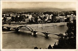 T2 Pöstyén, Pistyan, Piestany; Látkép, Híd / General View, Bridge - Unclassified