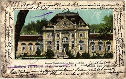 T2/T3 1905 Pöstyén, Piestany; Ferenc József Fürdő / Spa - Unclassified