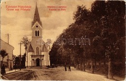 ** T2/T3 Pöstyén, Pistyan, Piestany; Kápolna A Parkban. W. L. 874. / Kapelle Im Park / Chapel, Park (kopott Sarkak / Wor - Unclassified