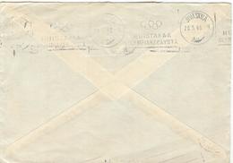 FINLAND Cover With Olympic Machine Cancel Jyvaskyla Used As Arrivel Cancel - Verano 1952: Helsinki