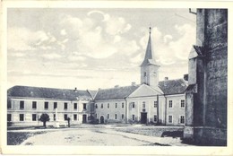 T2 Szepesváralja, Spisské Podhradie; Kirchdrauf / Preparandia A Seminár / Szeminárium, Papnevelde Udvara / Seminary, The - Unclassified