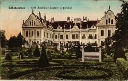 ** T1/T2 Tőketerebes, Trebisov; Gróf Andrássy Kastély és Park / Castle And Park - Non Classés