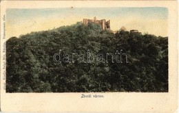 T2/T3 1904 Zboró, Zborov; Rákóczi Vár. Kiadja Salgó Mór / Zborovsky Hrad / Castle (EK) - Non Classés