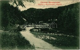 T2 Kőrösmező, Jaszinya, Jasina, Yasinia (Máramaros); Kosmescseki Völgy, Fahíd. Csermák M. Amateur Felvétele / Valley, Wo - Unclassified