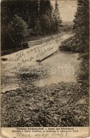 T2/T3 Kőrösmező, Jaszinya, Jasina, Yasinia (Máramaros); Bukógát A Fekete Tiszában. Hora Mérnök Felvétele / Weir In Chorn - Non Classés