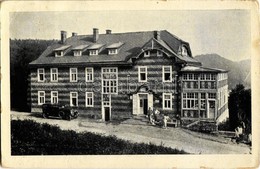 T2/T3 1939 Uzsok, Uzhok; Sport Szálloda és étterem A Magyar-lengyel Határon, Automobil / Sport Hotel And Restaurant On T - Ohne Zuordnung