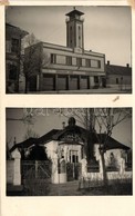 T2/T3 1941 Újverbász, Verbász, Vrbas; Hetzel Szanatórium, Tűzoltóság / Vatrogasni Dom / Fire Station, Sanatorium, Photo  - Unclassified