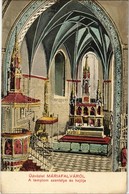 ** T2/T3 Máriafalva, Mariasdorf; Plébánia Templom Szentélye és Hajója / Kirche / Church Interior, Altar  (fl) - Non Classés