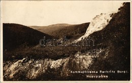 T2/T3 Rohonc, Rechnitz; Dió-völgy / Burgl. Nussgraben / Valley. Photo Atelier Stanek (EK) - Unclassified