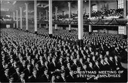 ** T1/T2 Philadelphia, Christmas Meeting Of Stetson Employees (John B. Stetson Company) - Non Classificati