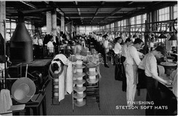 ** T1/T2 Philadelphia, Finishing Stetson Soft Hats (John B. Stetson Company) - Non Classés