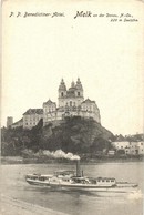 T2 Melk An Der Donau, P.P. Benedictiner Abtei / Abbey, Steamship - Ohne Zuordnung