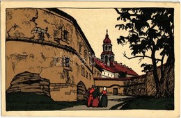 T2 Náchod, Zámek / Castle, Artist Signed - Zonder Classificatie