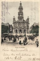 T2 Paris La Trinité; Decorated Postcard - Unclassified