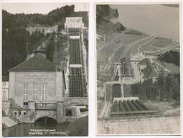 ** Kochel Am See, Walchenseekraftwerk, Wasserschloss M. Turbinenhaus / Walchensee Hydroelectric Power Station With Surge - Non Classificati