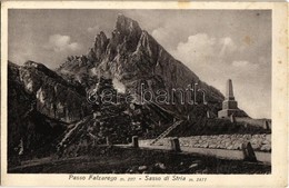 ** T2 Passo Di Falzarego, Sasso Di Stria / Falzarego Pass, Military Monument - Sin Clasificación