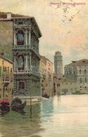 T2/T3 Venice, Venezia; Palazzo Rezzonico / Palace, Litho (EK) - Zonder Classificatie