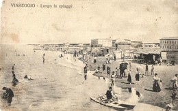* T4 Viareggio, Lungo La Spiagga / Along The Beach, Bathing People (EM) - Unclassified