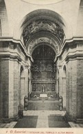 ** T1 Madrid, El Escorial, Interior Of The Temple, Major Altar - Non Classés